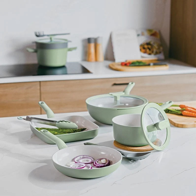 LEO Bratpfanne antihaft Balance Sage - Ø 32cm