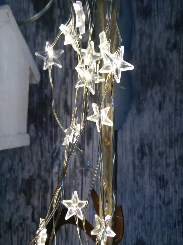 Lichterkette 90er LED "Sternenregen" Lichterregen