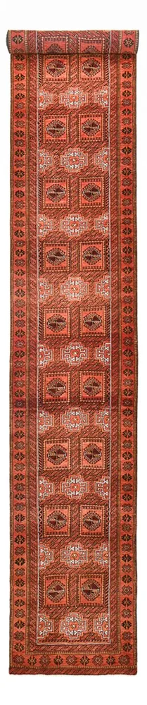 Läufer Belutsch - 573 x 86 cm - rost