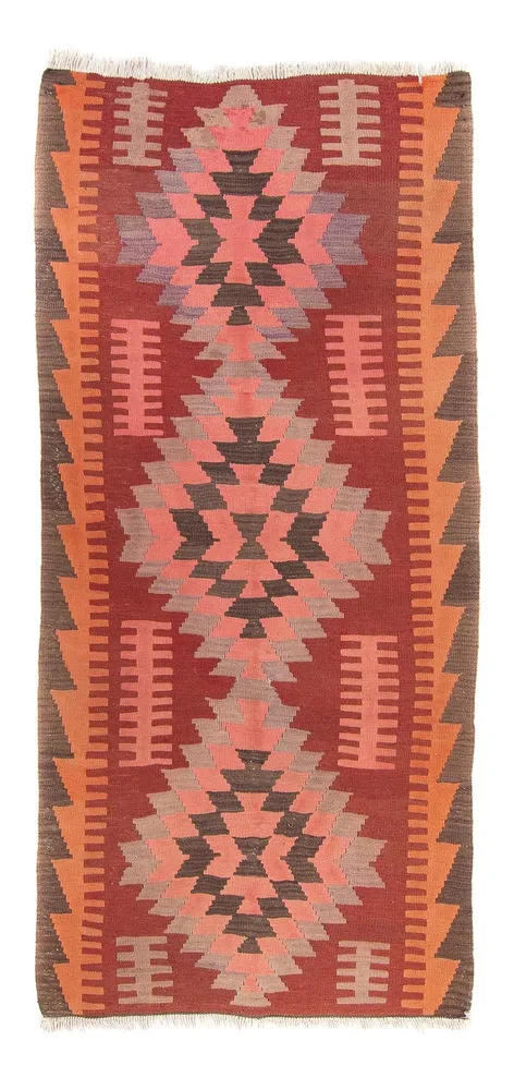 Läufer Kelim - Old - 270 x 110 cm - mehrfarbig