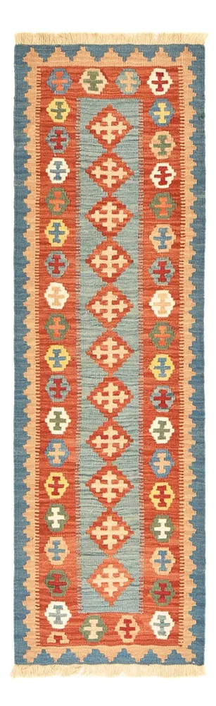 Läufer Kelim - Oriental - 198 x 61 cm - mehrfarbig
