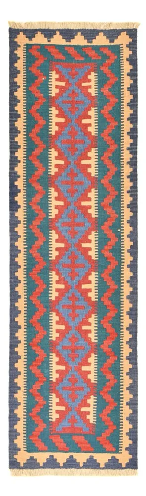 Läufer Kelim - Oriental - 210 x 62 cm - mehrfarbig