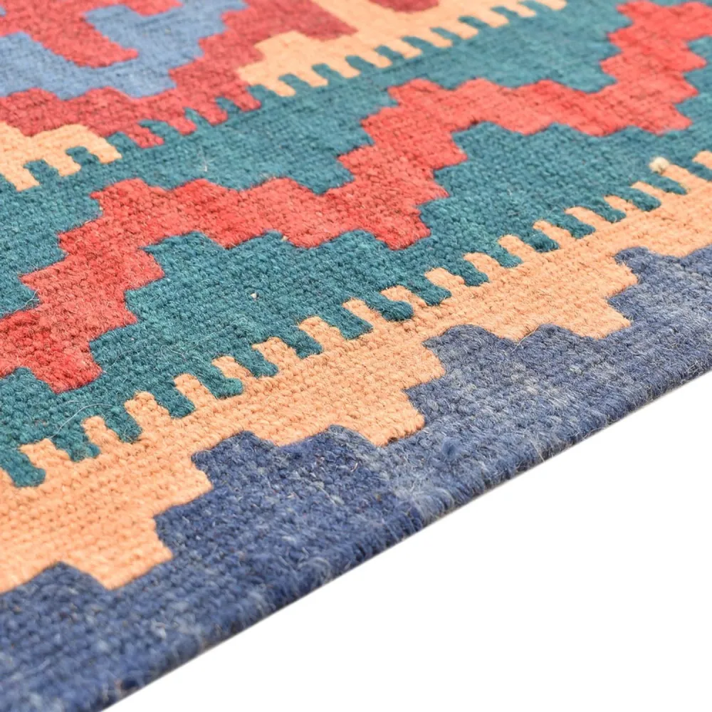 Läufer Kelim - Oriental - 210 x 62 cm - mehrfarbig
