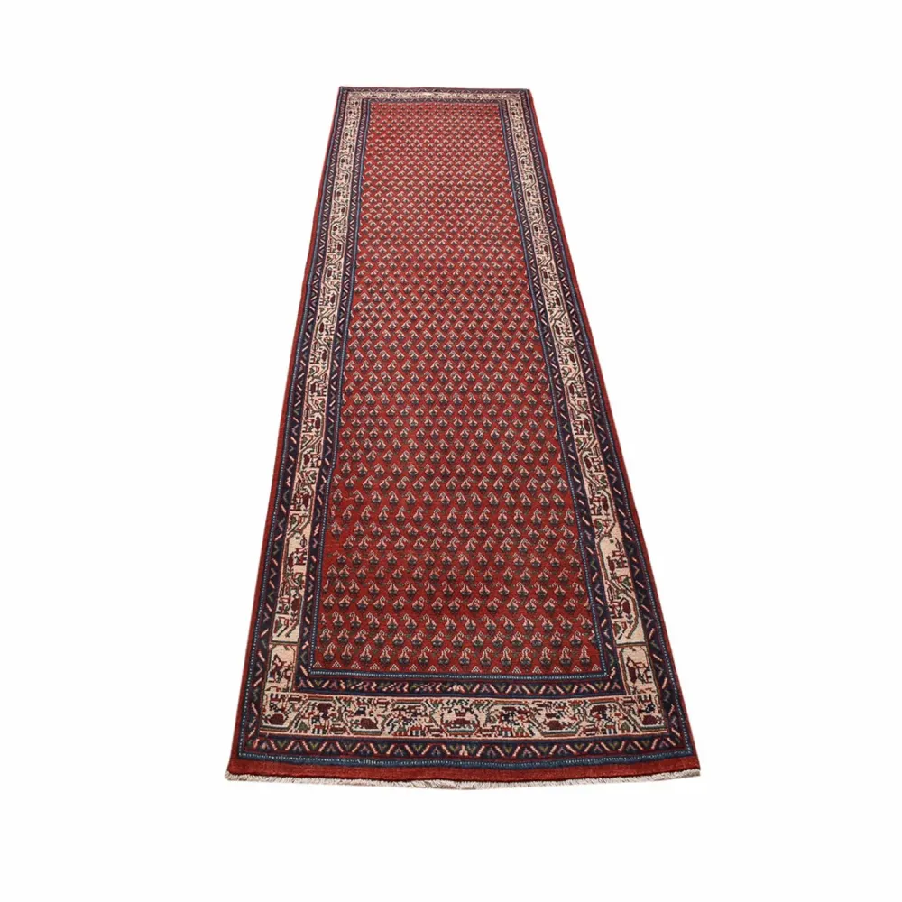 Läufer Perser - Mir - 318 x 80 cm - rot