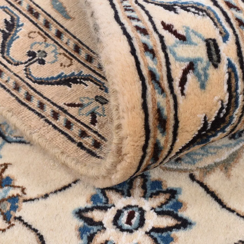 Läufer Perser - Nain - Royal - 202 x 60 cm - creme