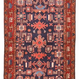 Läufer Perser - Nomadic - 226 x 123 cm - rot