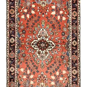 Läufer Perser - Nomadic - 257 x 84 cm - hellrot