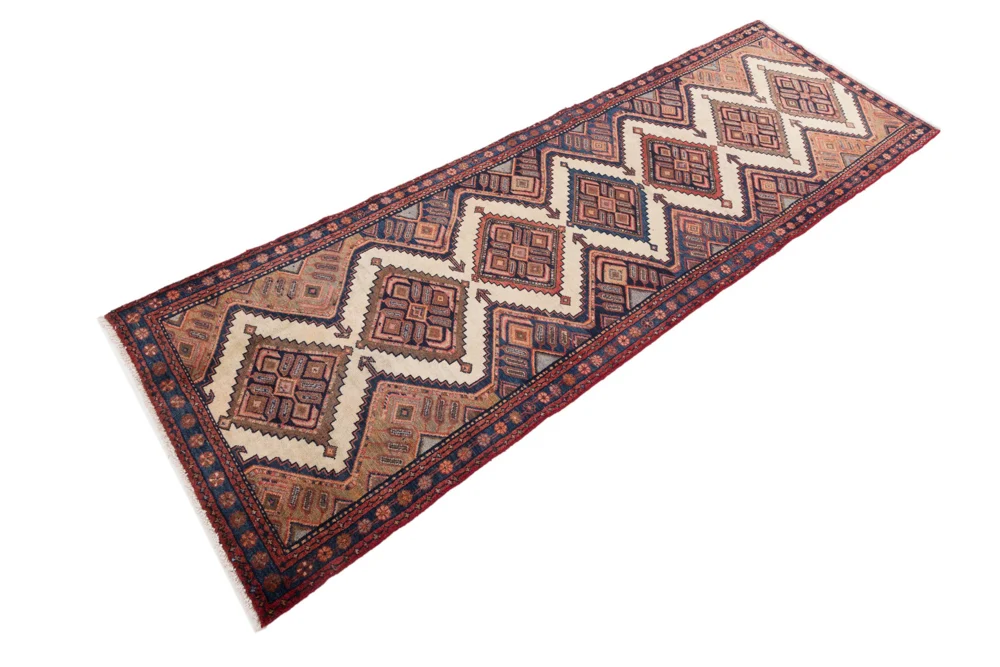 Läufer Perser - Nomadic - 295 x 99 cm - rost