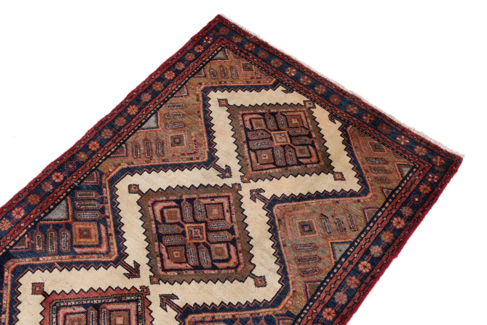 Läufer Perser - Nomadic - 295 x 99 cm - rost