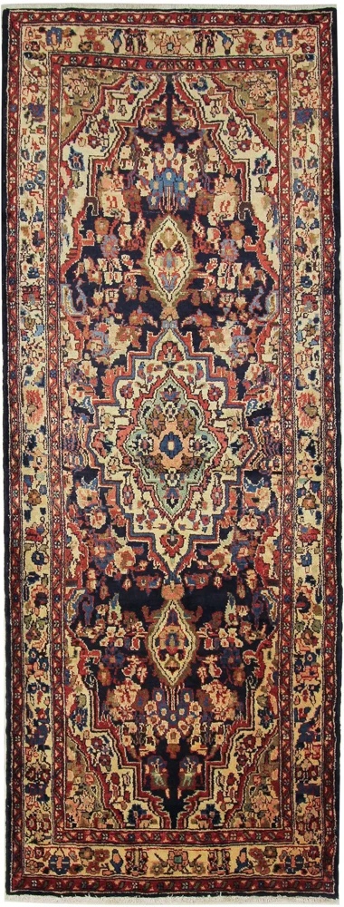 Läufer Perser - Nomadic - 297 x 110 cm - dunkelbeige