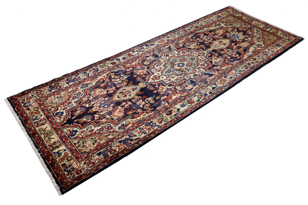 Läufer Perser - Nomadic - 297 x 110 cm - dunkelbeige