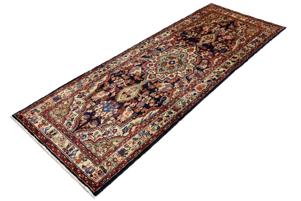 Läufer Perser - Nomadic - 297 x 110 cm - dunkelbeige