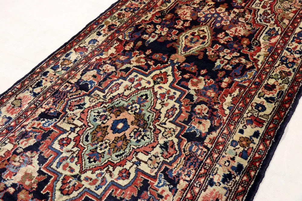 Läufer Perser - Nomadic - 297 x 110 cm - dunkelbeige