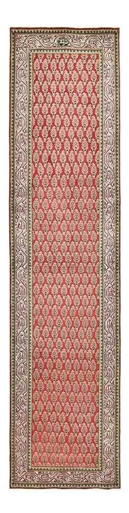 Läufer Perser - Täbriz - 340 x 83 cm - rot