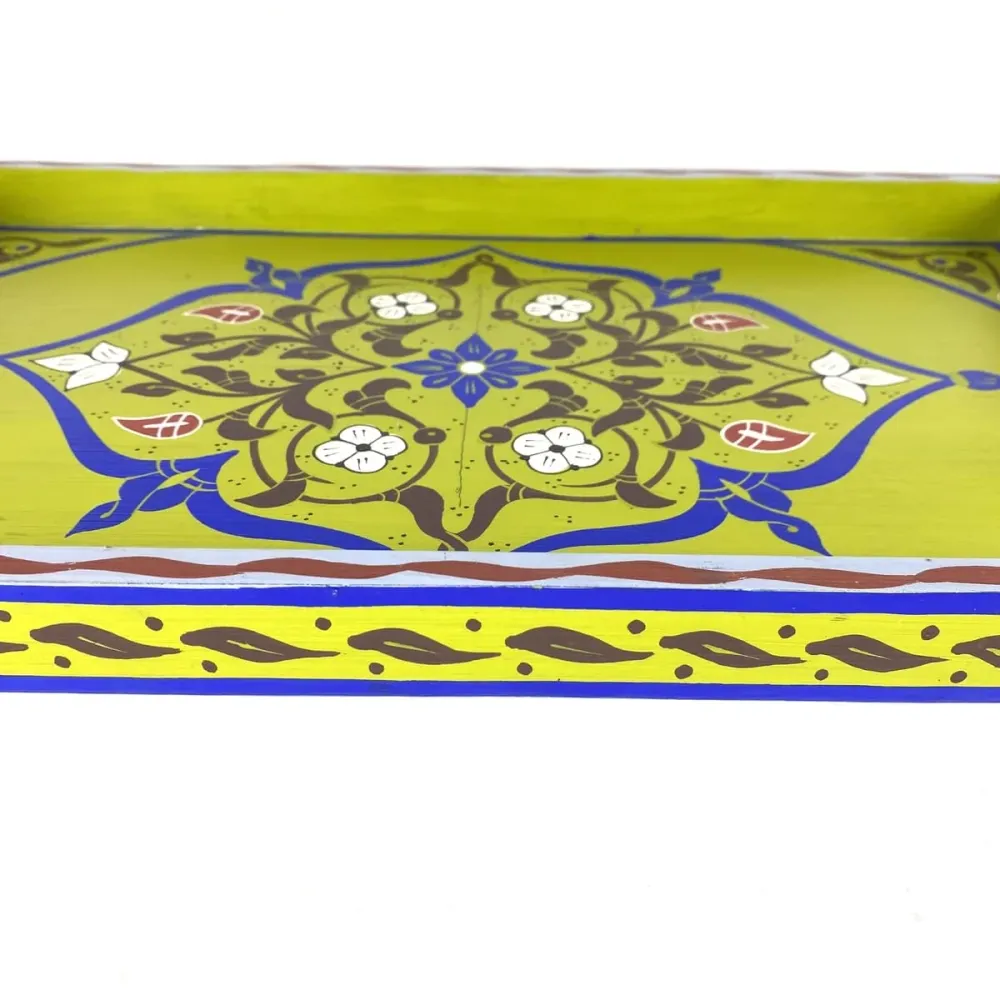 Marokkanisches Pistazien-Grüntee-Tablett 47x28