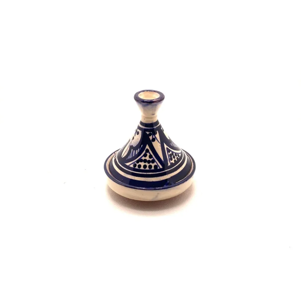 Marokkanisches Tajine-Gewürzregal Blau