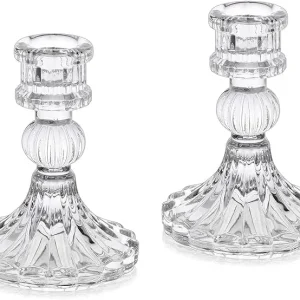 Mietartikel - Glas Kerzenhalter "Vintage"