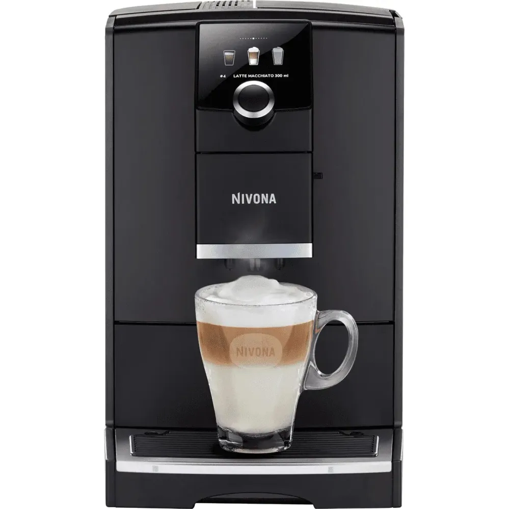Nivona 790 - Mattschwarz - Chrom NICR 7'90 Kaffeevollautomat