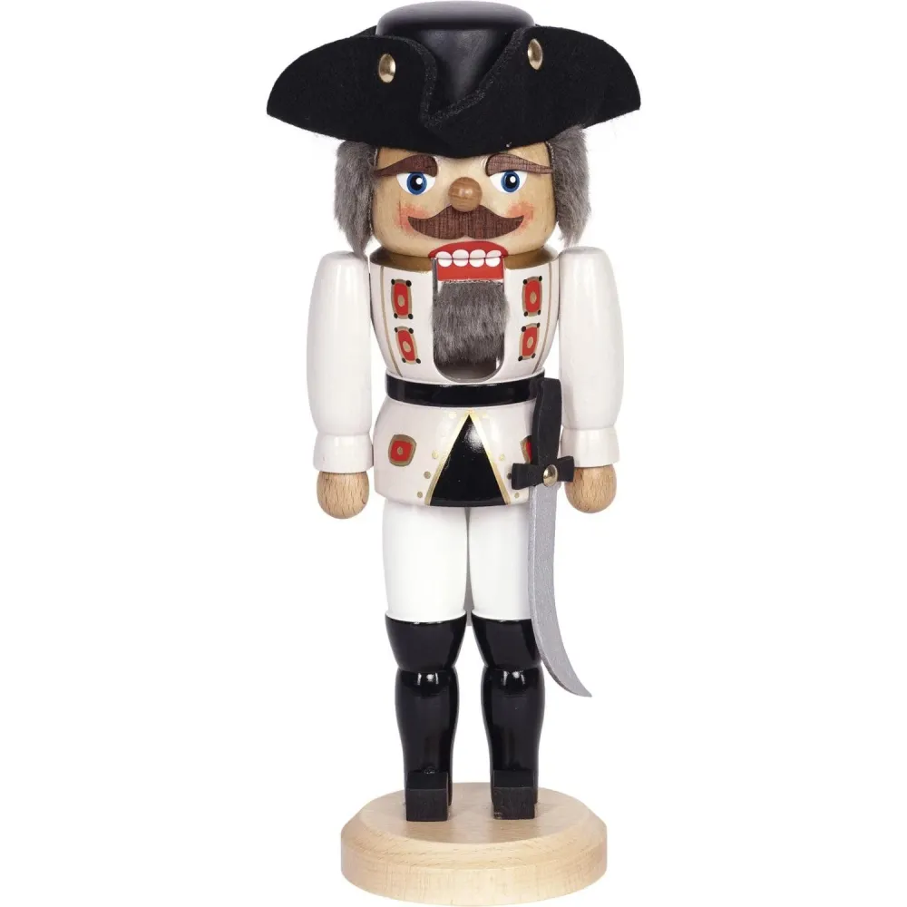 Nussknacker "General" weiß, 36 cm