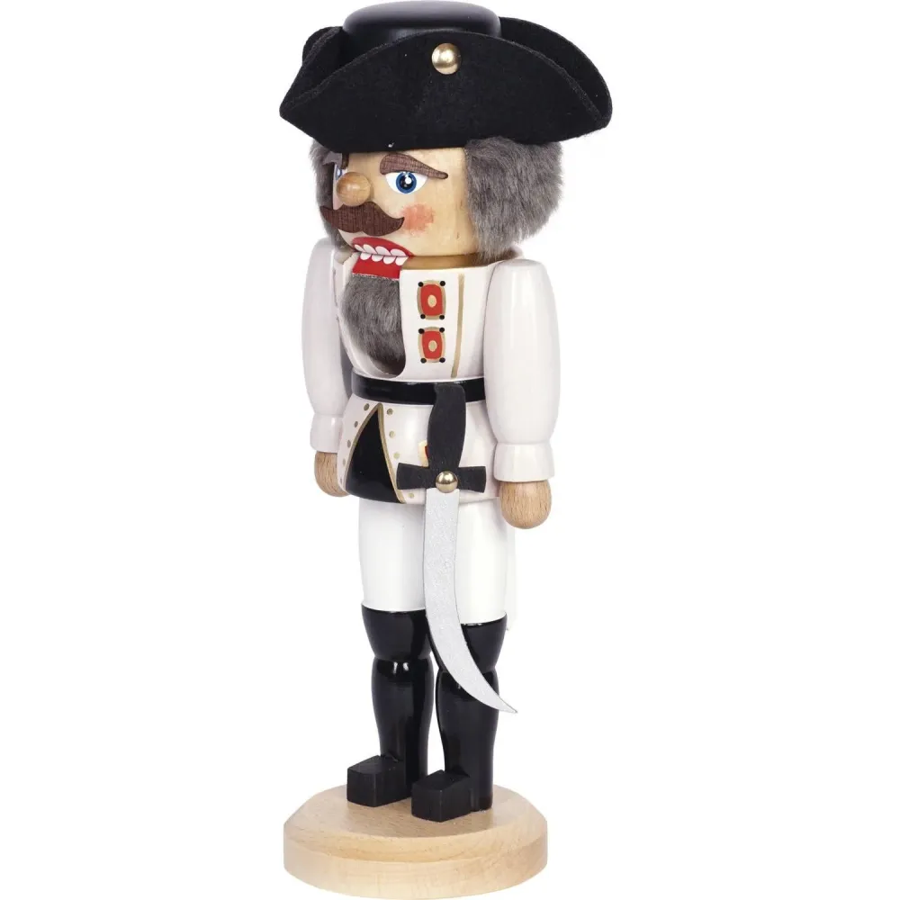 Nussknacker "General" weiß, 36 cm