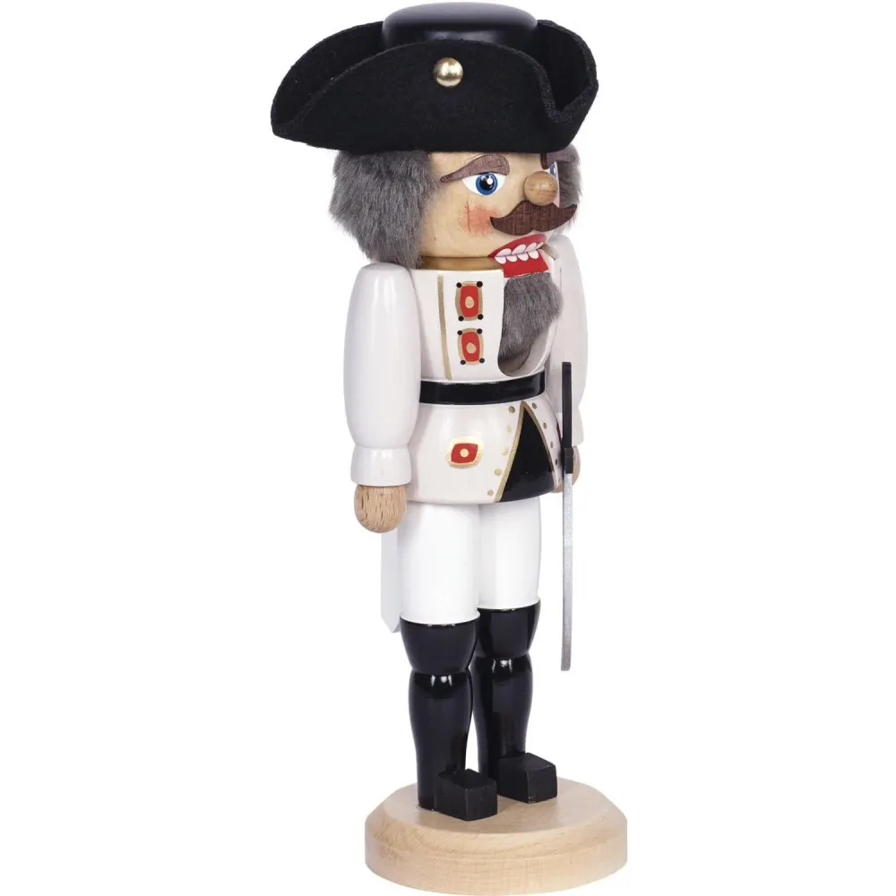 Nussknacker "General" weiß, 36 cm