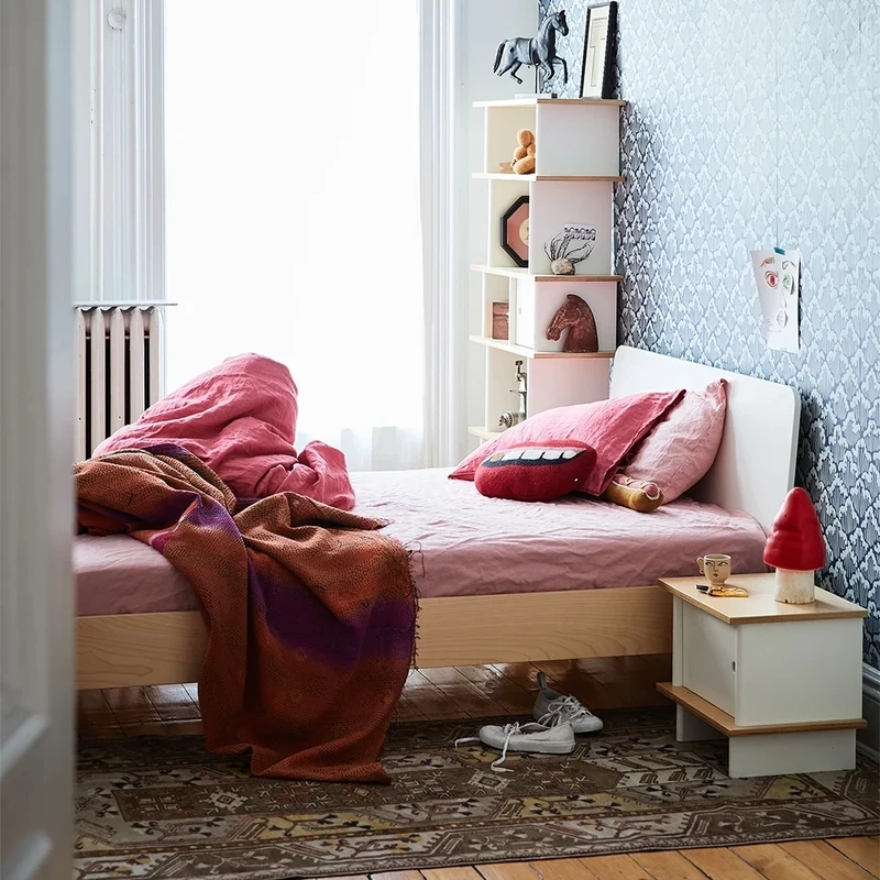 Oeuf NYC Kinderbett River Birke/Weiss 90 x 200 cm