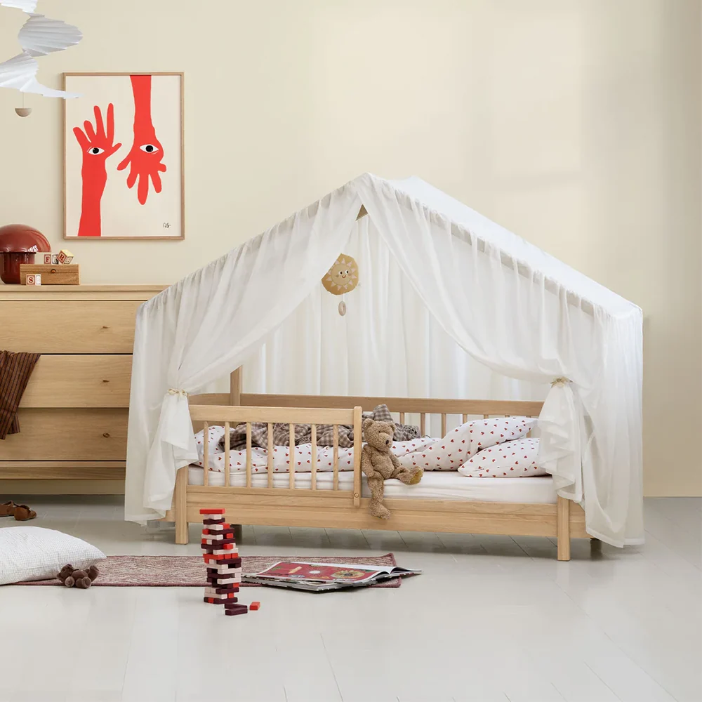 Oliver Furniture Wood Mini+ Hausbett Eiche