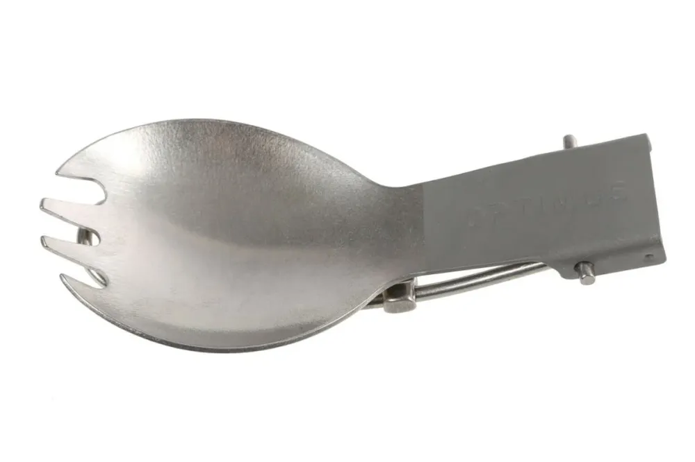 OPTIMUS TITANIUM SPORK Ultraleichter zusammenklappbarer Wander- und Rucksack-Überlebenslöffel