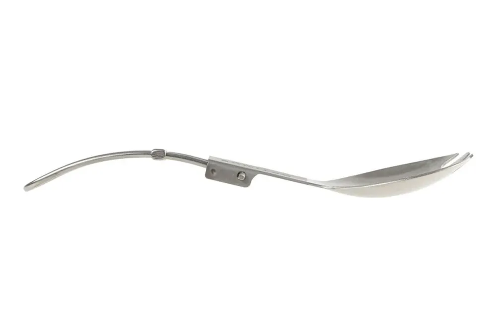 OPTIMUS TITANIUM SPORK Ultraleichter zusammenklappbarer Wander- und Rucksack-Überlebenslöffel