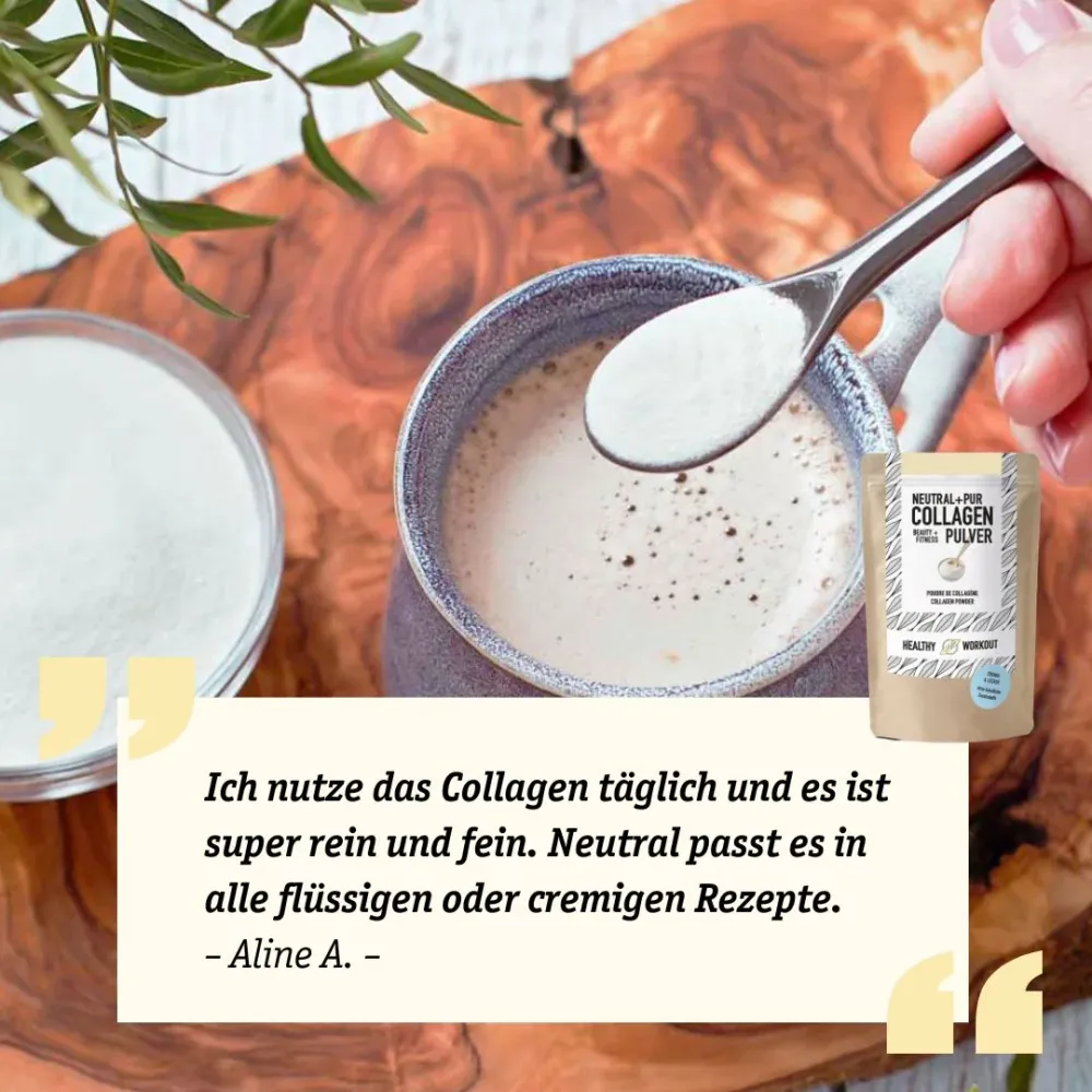 Bundle Collagen Pulver & Whey neutral und pur Organic Workout