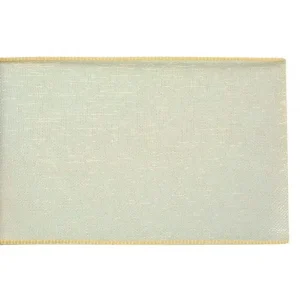 Organza Band 25mm 5m, creme