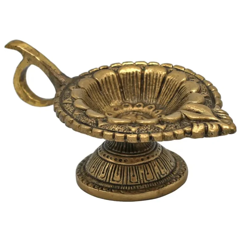 Orientalischer Kerzenhalter Ohm – Messing