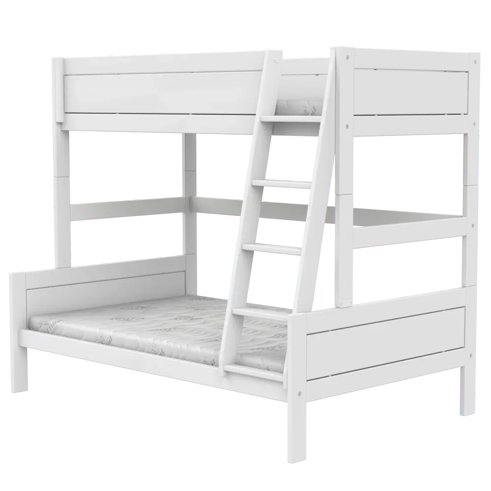 Original Etagenbett Family Deluxe 90x200/120x200 cm Weiß