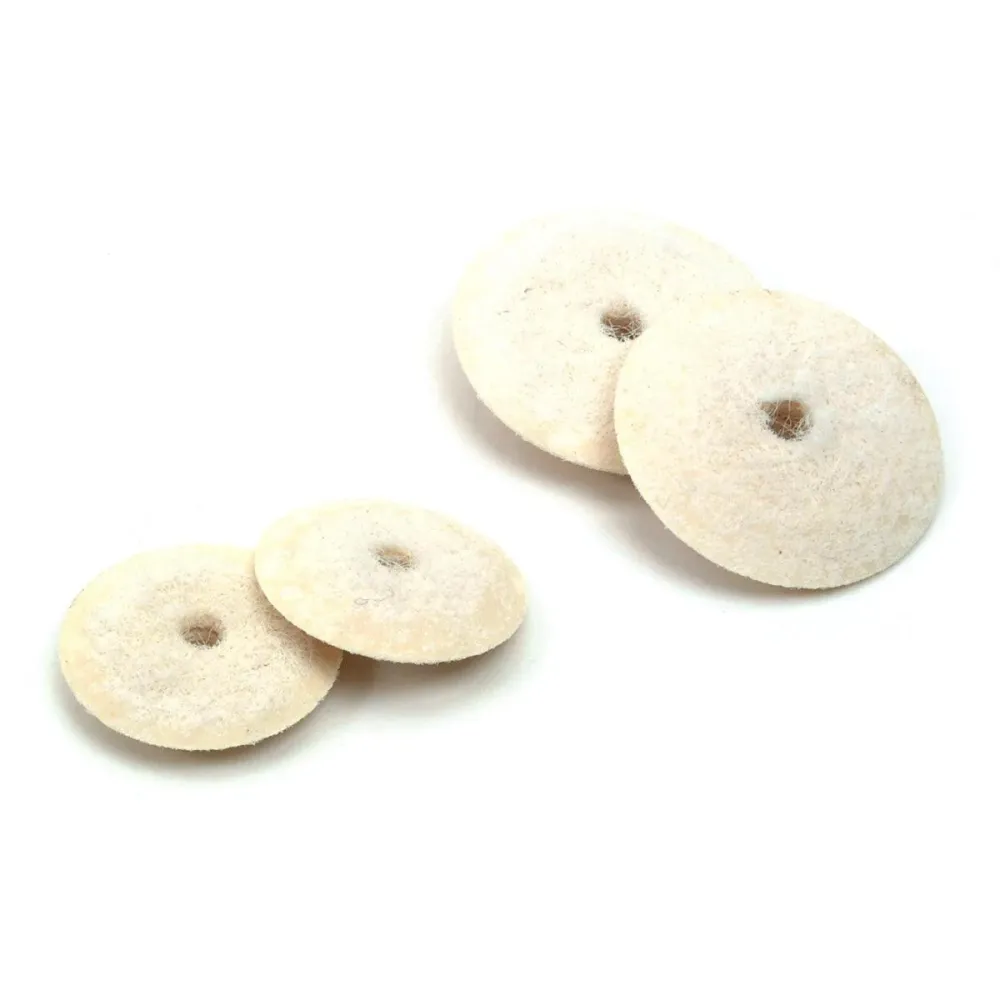 Miniature Knife Edge Felt Wheel Buffs-Hard 1/2" & 5/8" Otto Frei