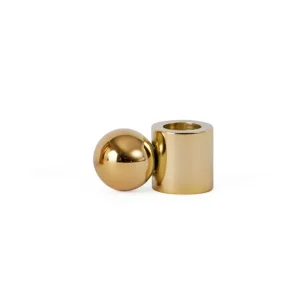 OYOY, Palloa Kerzenhalter klein gold