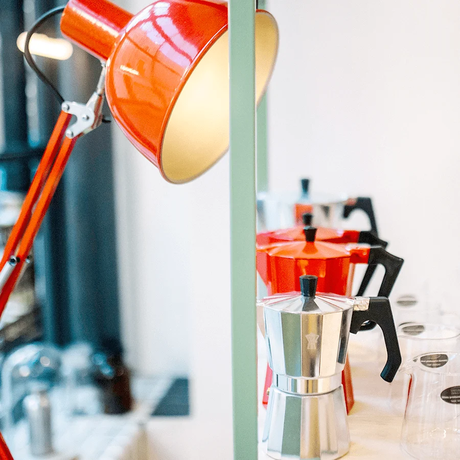 ESPRESSO STÜCK KAFFEEMASCHINE ROT 3 TASSEN PEZZETTI