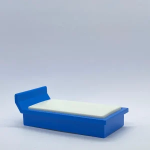 Playmobil Bett mit weißer Matratze - Möbel - Ersatzteil- A0041