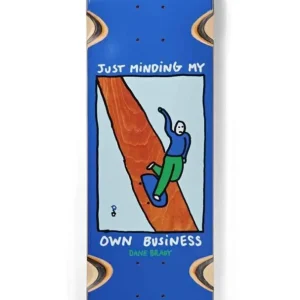 Polar Brady Just Minding My Own Business 9.0 Wheel Well Deck Blue