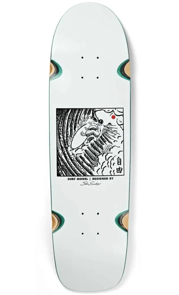 Polar Sanbongi Freedom 8.75 Wheel Well Deck White