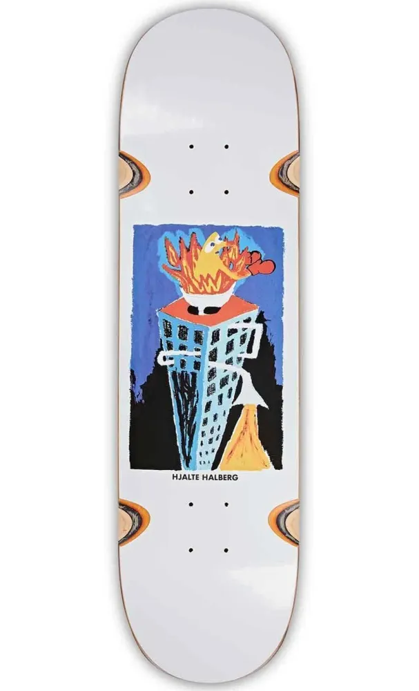 Polar Skate Co. Halberg Burning Sink 8.75 Wheel Well Deck