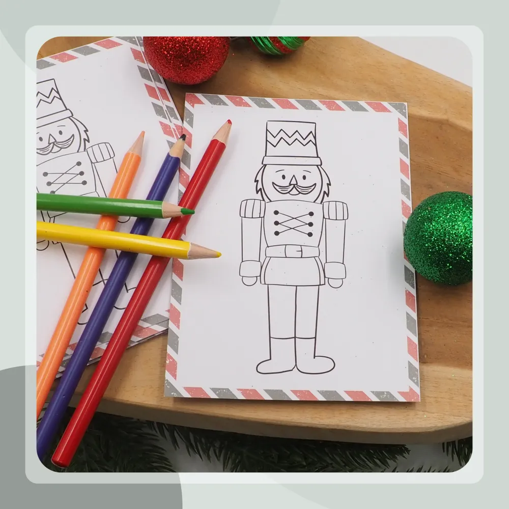 Postkarte „Nussknacker“