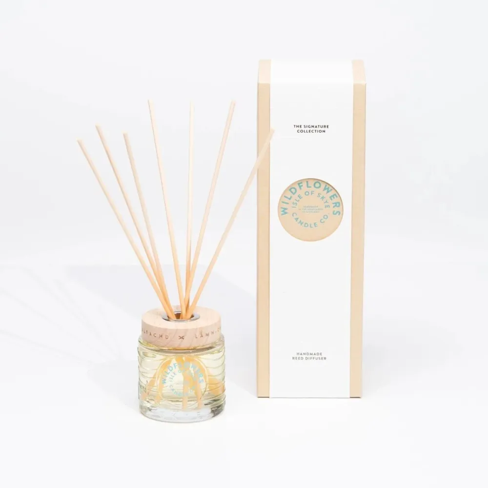 Reed Diffuser Wildflowers – langanhaltender Blumenduft - Isle Skye Candle