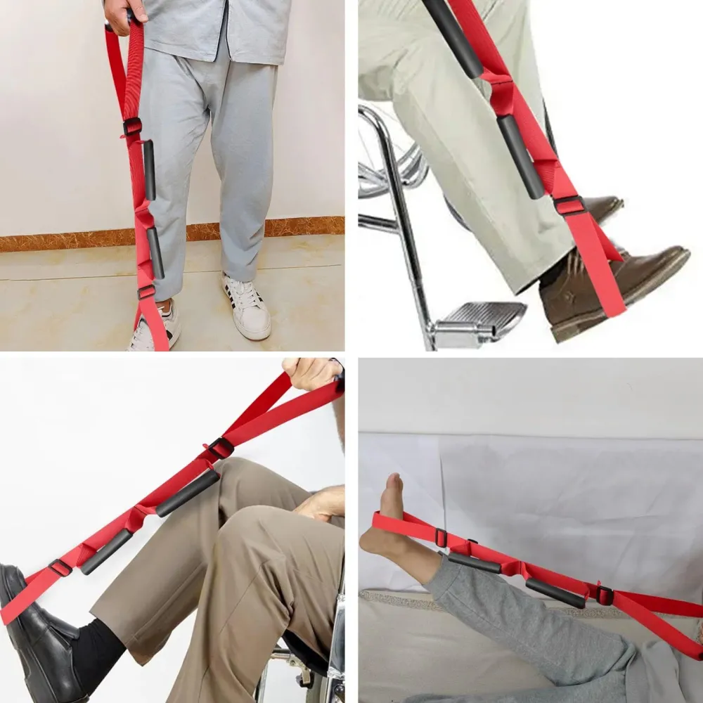 Rehabilitation Beinhebegurte mit stabilem Design für einfache Mobilitätshilfe
