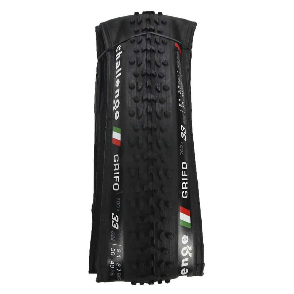 Reifen CHALLENGE GRIFO 700x33c Tubetype Schwarz