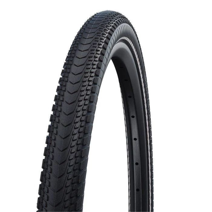 Reifen SCHWALBE MARATHON ALMOTION 700x50 ADDIX V-Guard Reflex TubeType Weich Schwarz