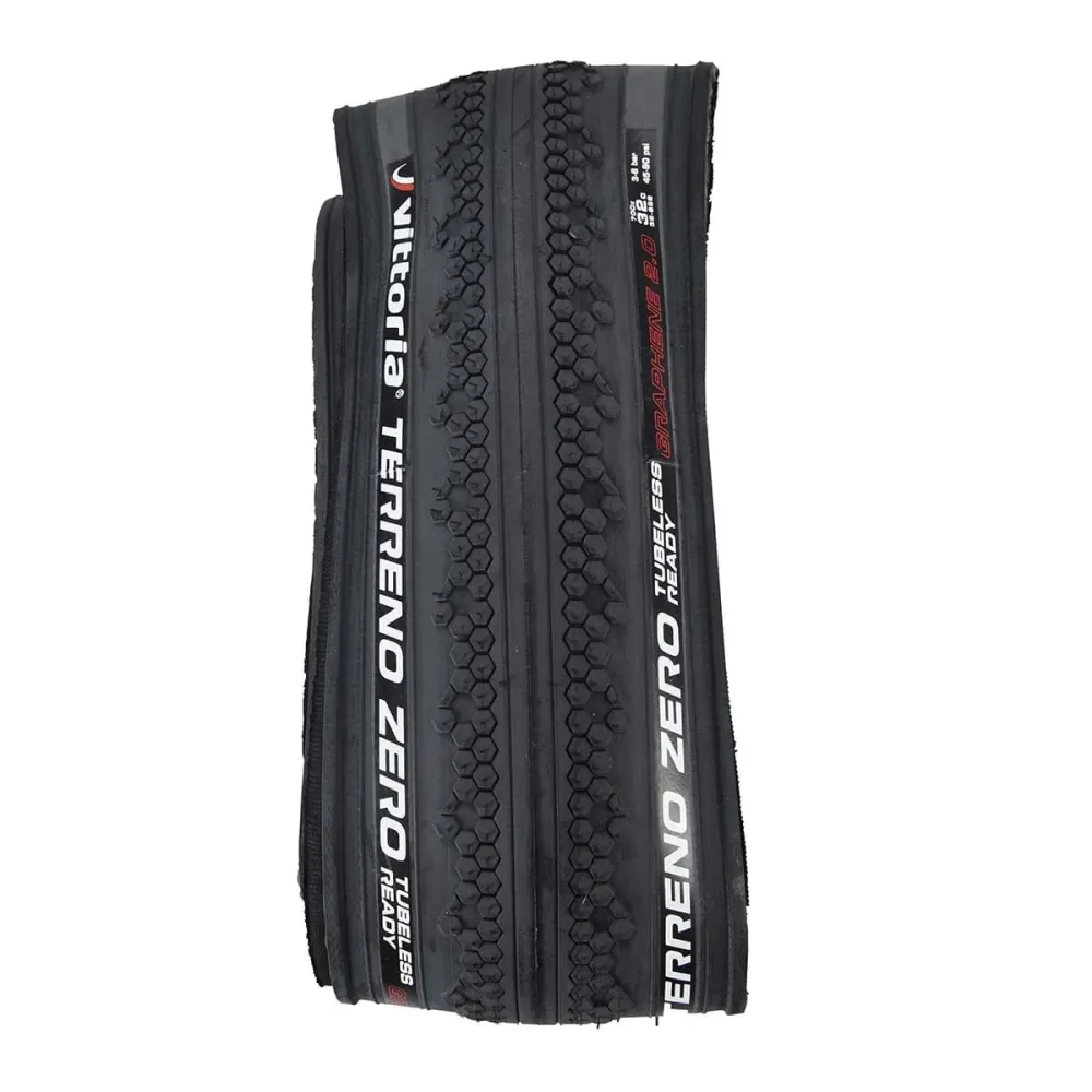 Reifen VITTORIA TERRENO ZERO CX ENDURANCE G2.0 700x32c Tubeless Ready Grau