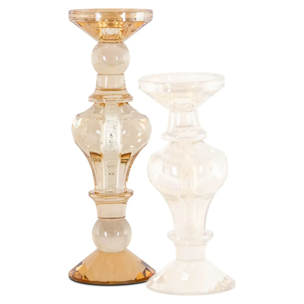 Richmond Interiors Kerzenhalter Dilan amber large