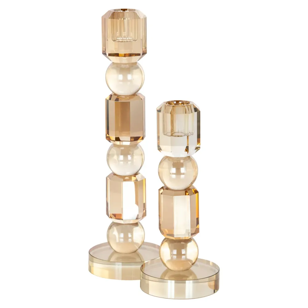 Richmond Interiors Kerzenhalter Meral brown small