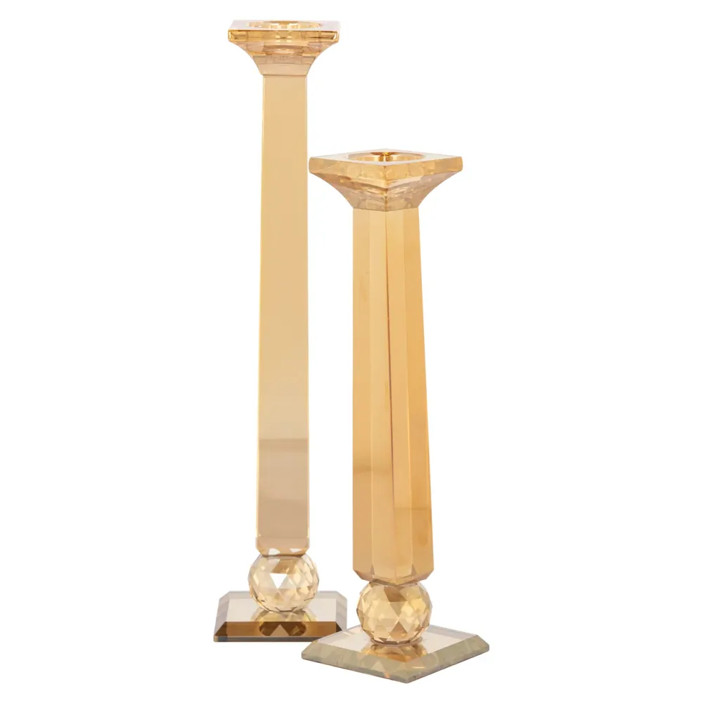 Richmond Interiors Kerzenhalter Milou amber small