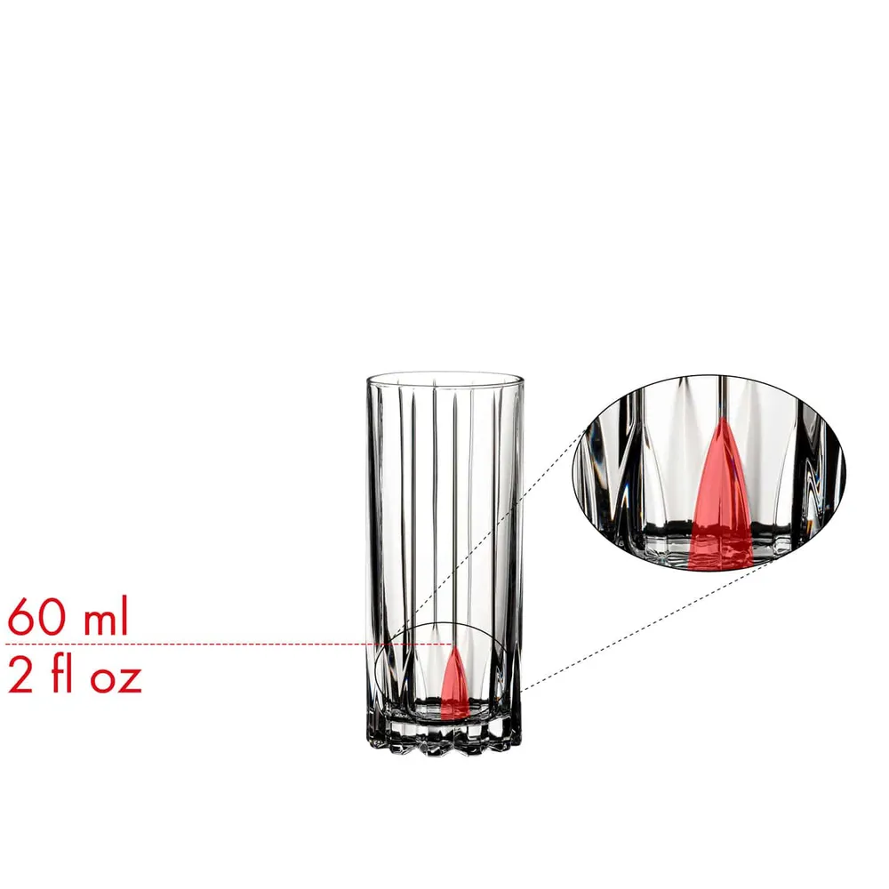 Riedel Drink Specific Glassware Longdrinkglas 31 Cl Highball Glass - 2 Stück